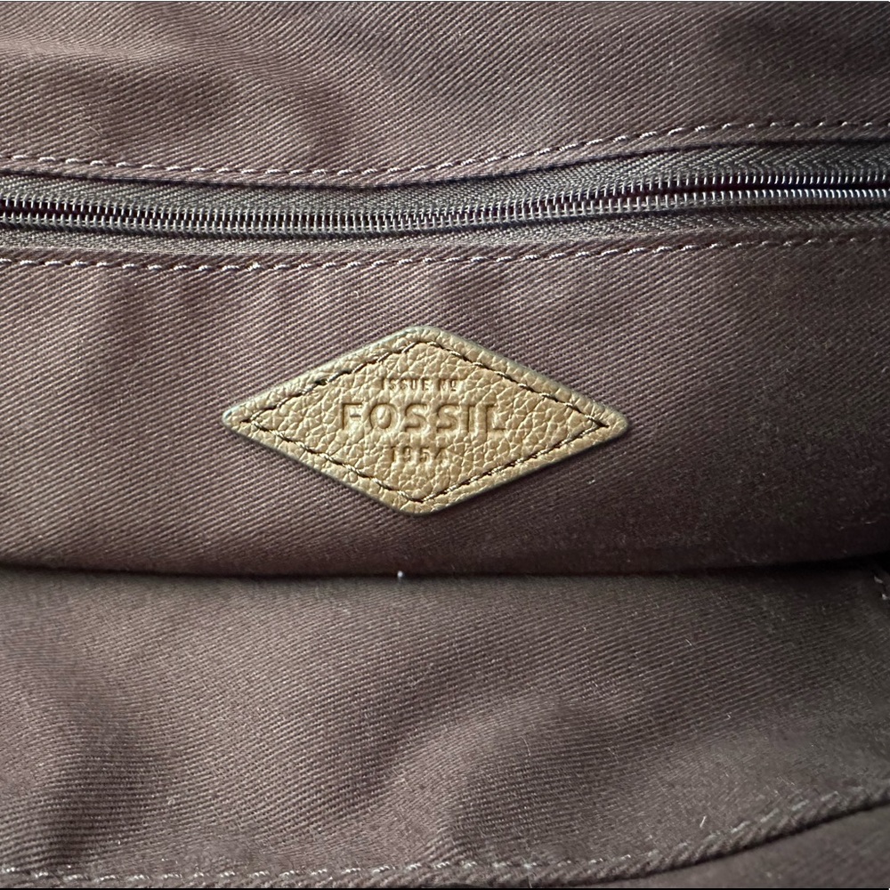 Fossil Small Crossbody Duffel Bag in Deep Brown - Picture 5 of 9